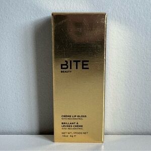 NEW Bite Beauty Crème Lip Gloss GOLD